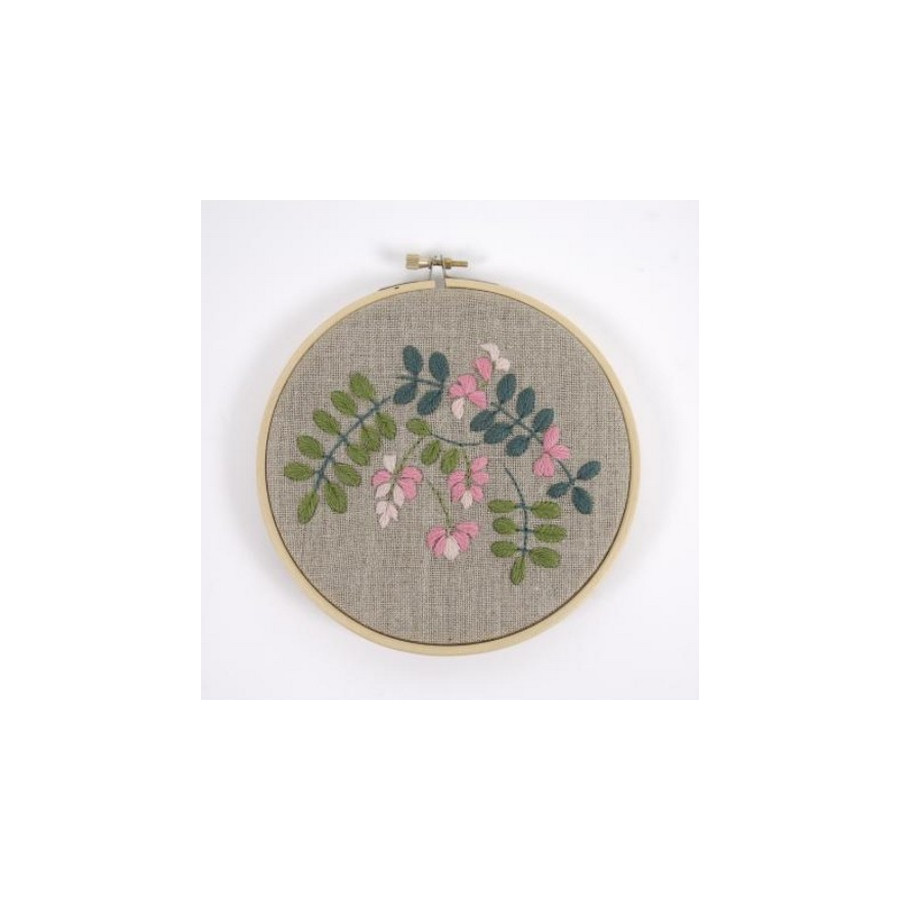 Kit broderie Indigo Marie Dominique Procureur DMC  - 1