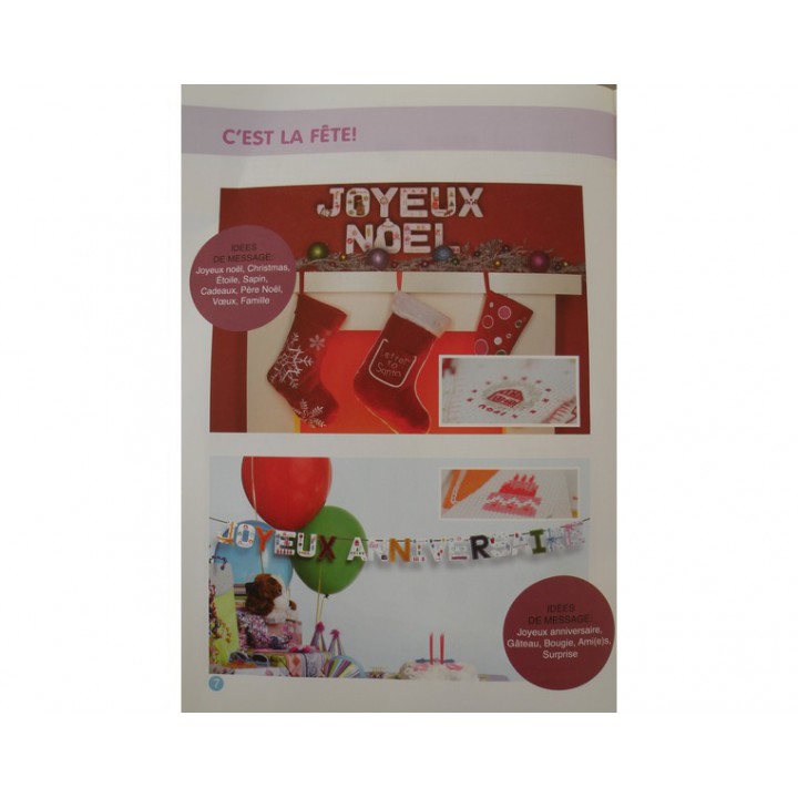 Leaflet DMC Lettres textiles à customiser  - 4