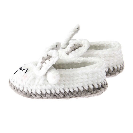 Kit à crocheter chaussons lapin Rico Design Rico Design - 5