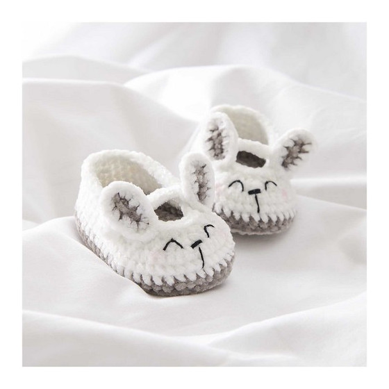 Kit à crocheter chaussons lapin Rico Design Rico Design - 7