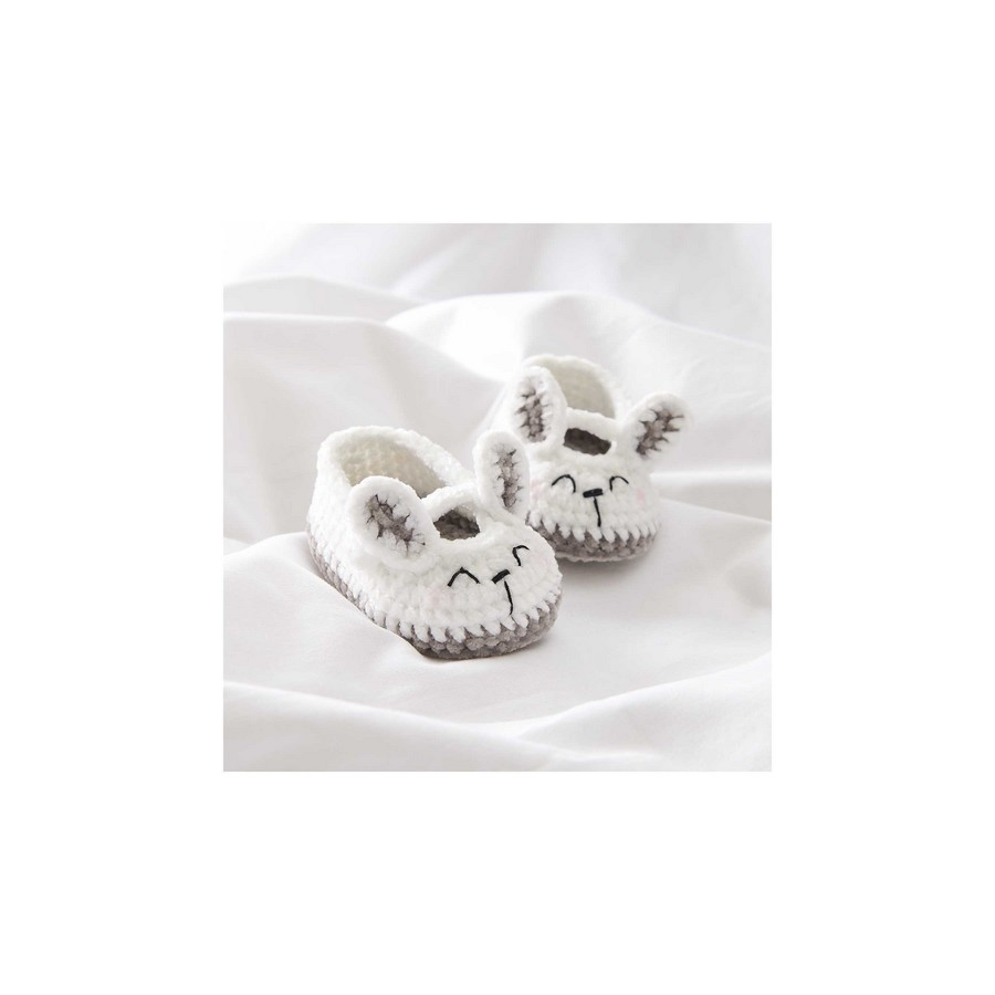 Kit à crocheter chaussons lapin Rico Design Rico Design - 7