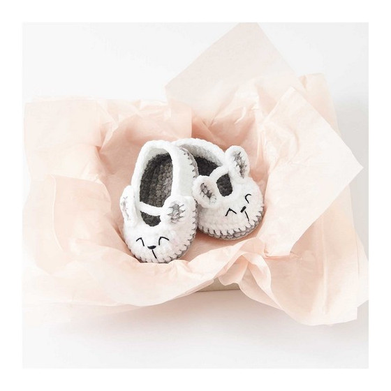 Kit à crocheter chaussons lapin Rico Design Rico Design - 8