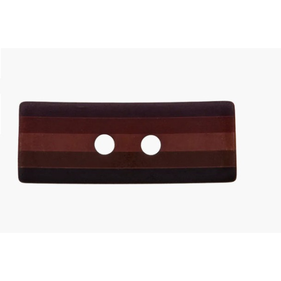 Bouton bûchette polyester 32 mm  - 2
