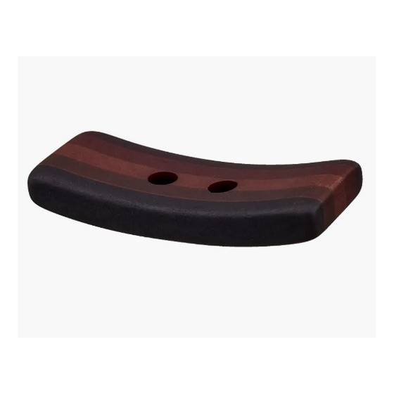 Bouton bûchette polyester 32 mm  - 3