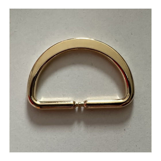 Demi anneaux doré 30 mm  - 1