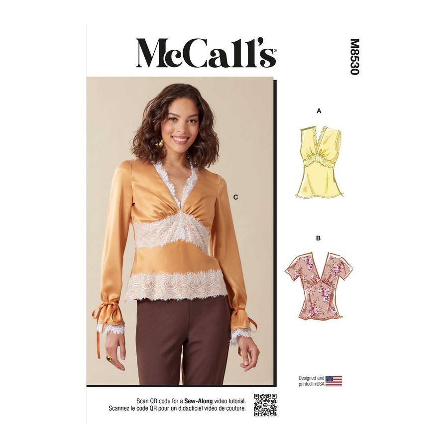 Patron Hauts pour femmes - Mc Call's M8530  - 1