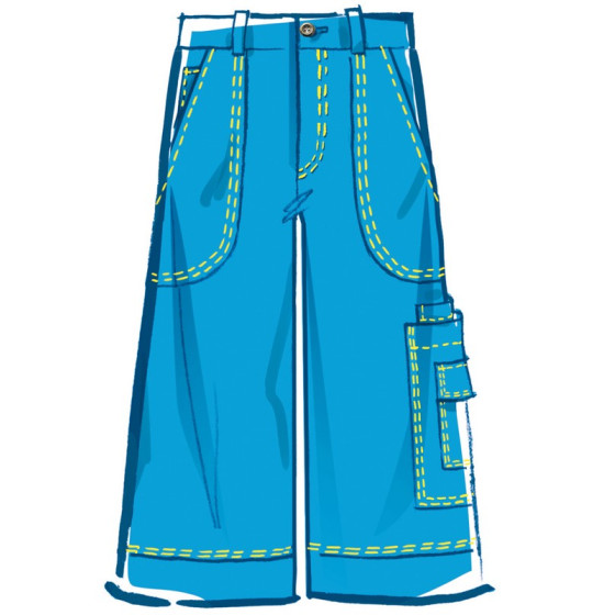 Patron Short et Pantalon pour hommes - Mc Call's M8536  - 6