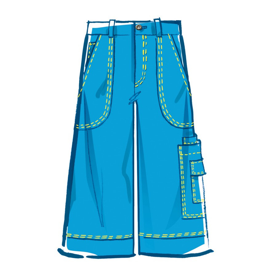 Patron Short et Pantalon pour hommes - Mc Call's M8536  - 6