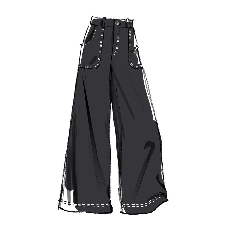 Patron Short et Pantalon pour hommes - Mc Call's M8536  - 7