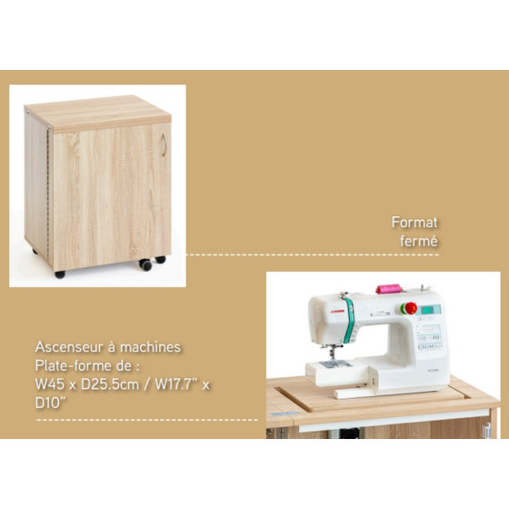 Table de couture Compact Tailormade  - 5