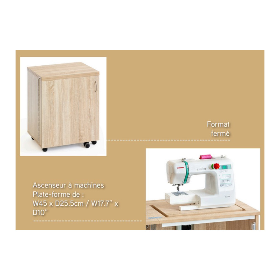 Table de couture Compact Tailormade  - 5