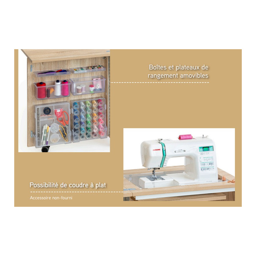 Table de couture Compact Tailormade  - 6