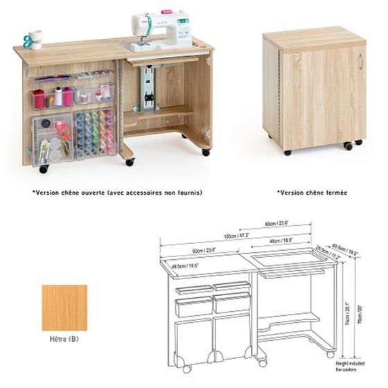 Table de couture Compact Tailormade  - 1