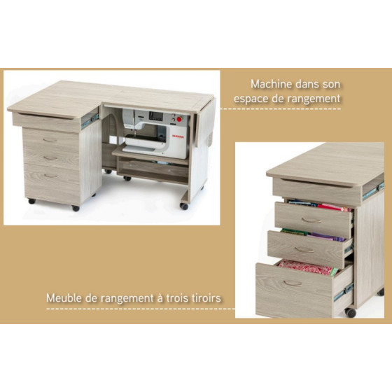 Table de couture Quilter's dream Tailormade  - 6