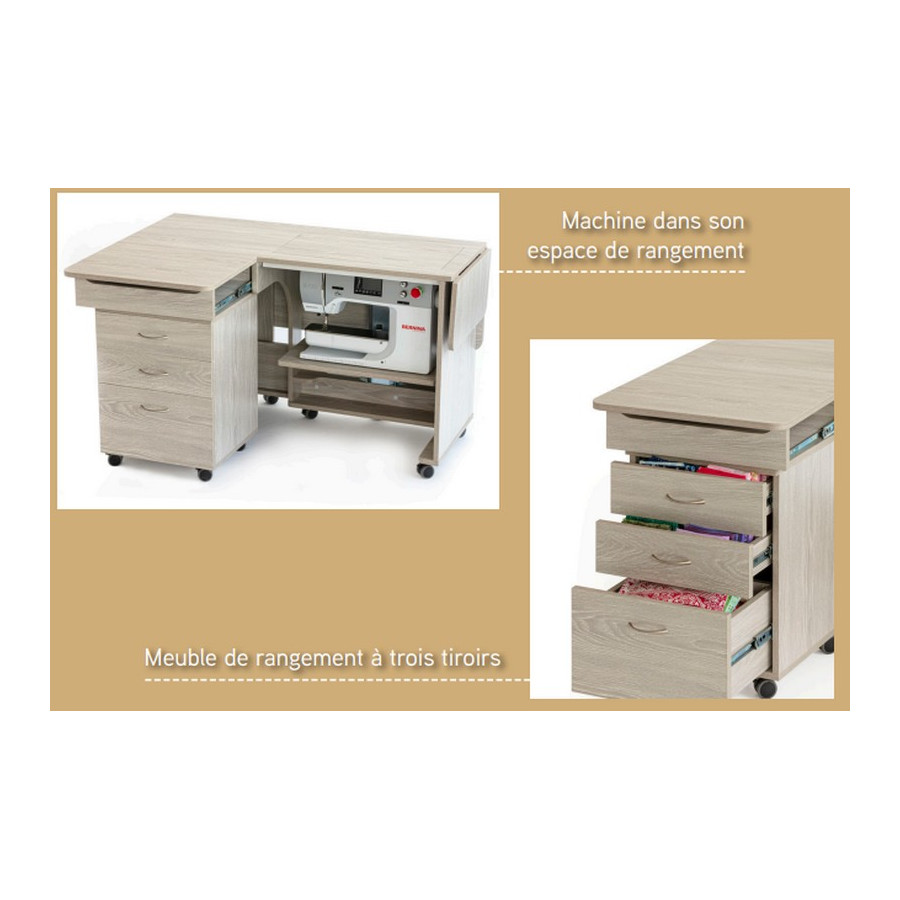 Table de couture Quilter's dream Tailormade  - 6