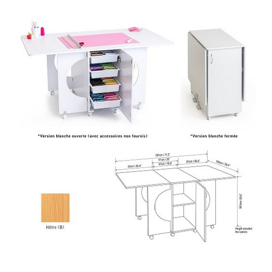 Table de couture Cutting Table 2 Tailormade  - 1