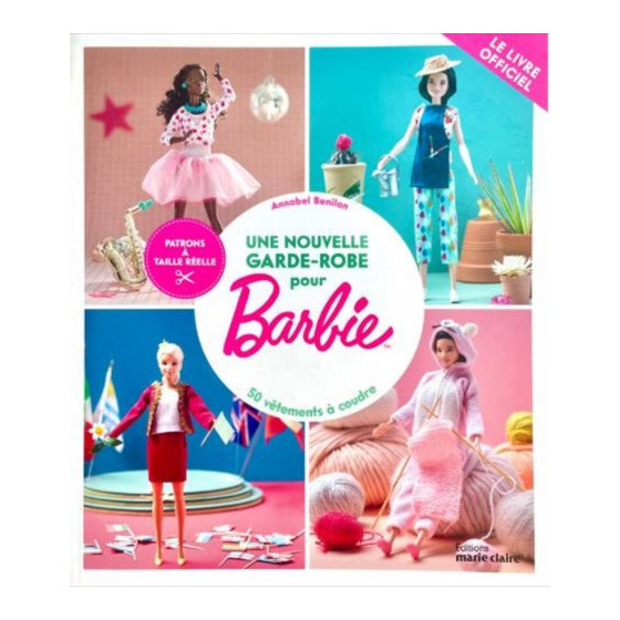Livre Une nouvelle garde-robe pour Barbie Editions Marie Claire  - 1