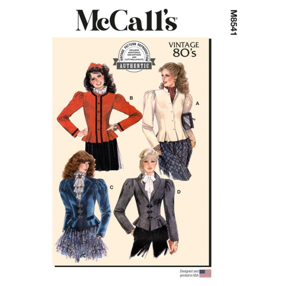 Vestes pour femmes - Mc Call's M8541  - 1