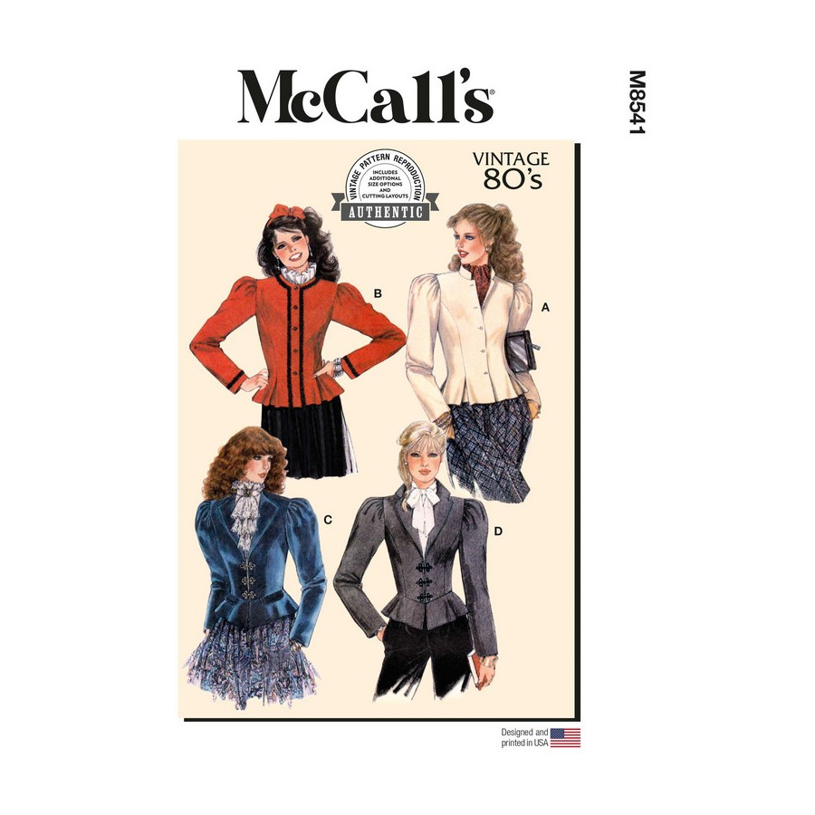 Vestes pour femmes - Mc Call's M8541  - 1