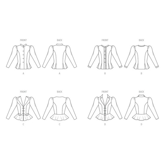 Vestes pour femmes - Mc Call's M8541  - 3