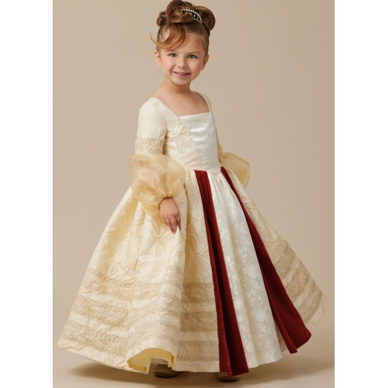 Patron déguisement de princesse pour enfants et jeunes femmes - Mc Call's M8549  - 6