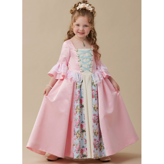 Patron déguisement de princesse pour enfants et jeunes femmes - Mc Call's M8549  - 7