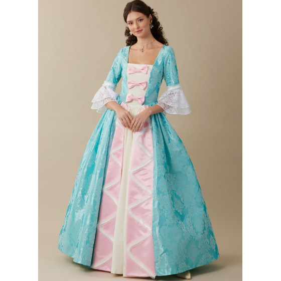Patron déguisement de princesse pour enfants et jeunes femmes - Mc Call's M8549  - 8