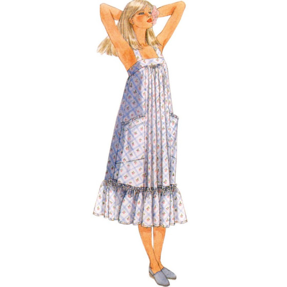 Robes et chemisiers pour jeunes femmes VINTAGE 80's - M8318  - 5