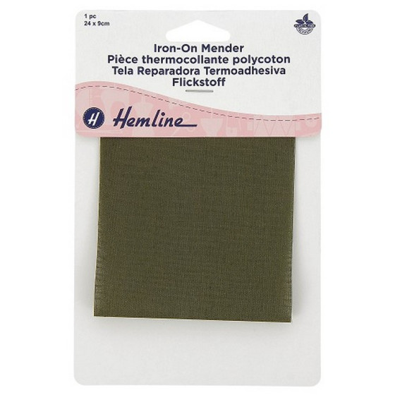 Pièce de réparation Thermocollante polycoton Hemline  - 1