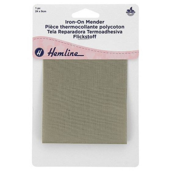 Pièce de réparation Thermocollante polycoton Hemline  - 2