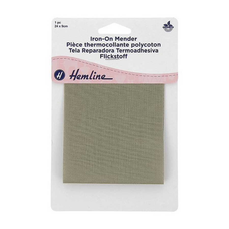 Pièce de réparation Thermocollante polycoton Hemline  - 2