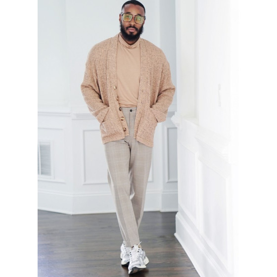 Patron Col roulé et cardigan pour hommes - Mc Call's ME2105  - 6