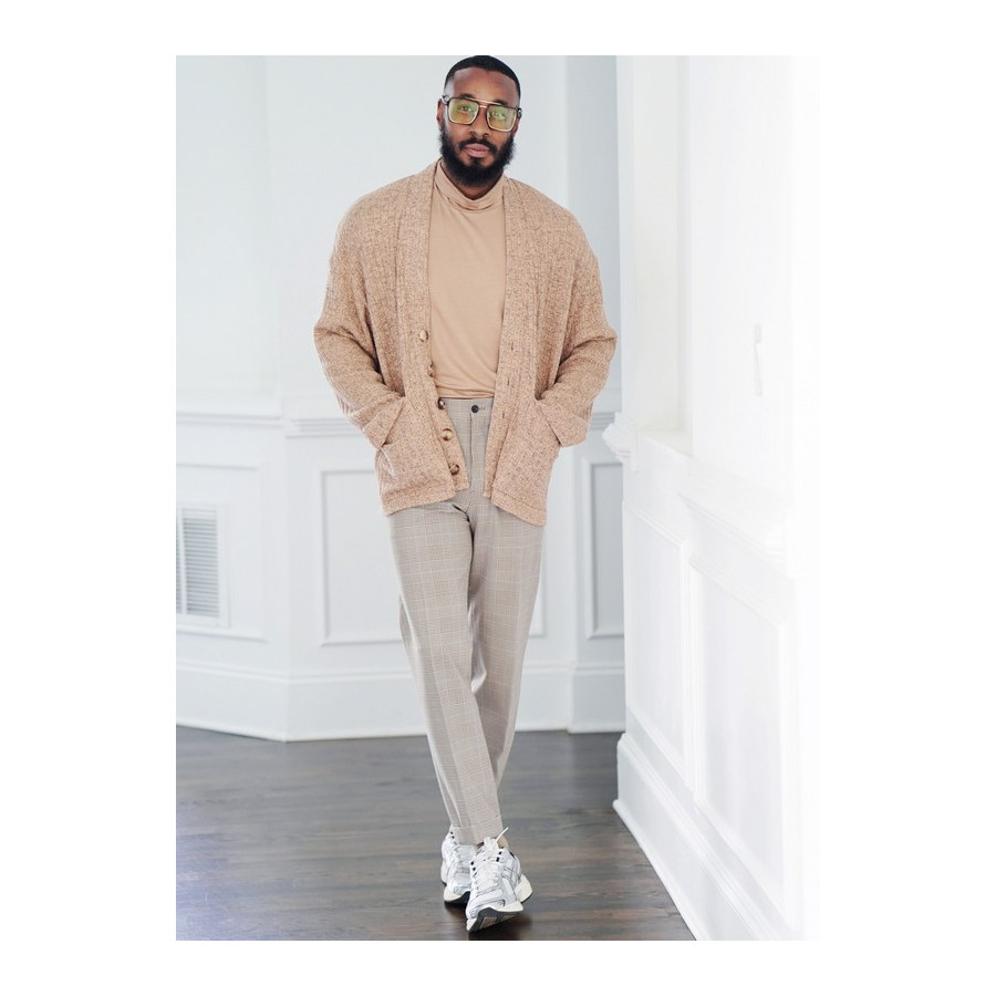 Patron Col roulé et cardigan pour hommes - Mc Call's ME2105  - 6