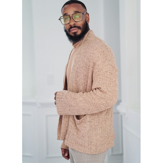 Patron Col roulé et cardigan pour hommes - Mc Call's ME2105  - 7