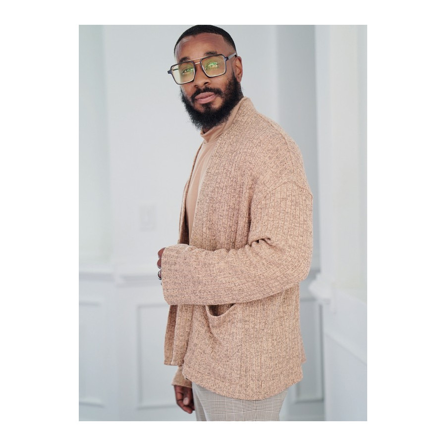 Patron Col roulé et cardigan pour hommes - Mc Call's ME2105  - 7