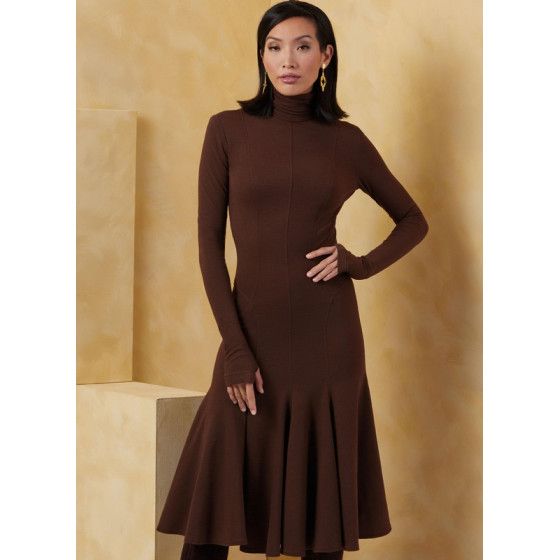 Patron Robe en tricot pour Femmes - Vogue 2064  - 4