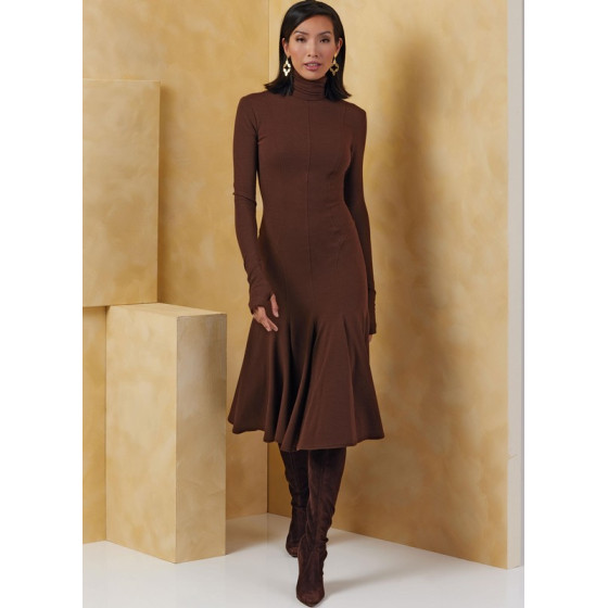 Patron Robe en tricot pour Femmes - Vogue 2064  - 5