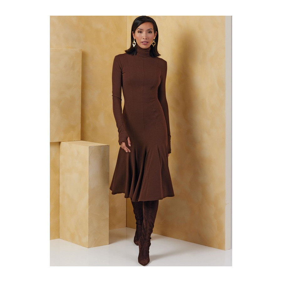 Patron Robe en tricot pour Femmes - Vogue 2064  - 5