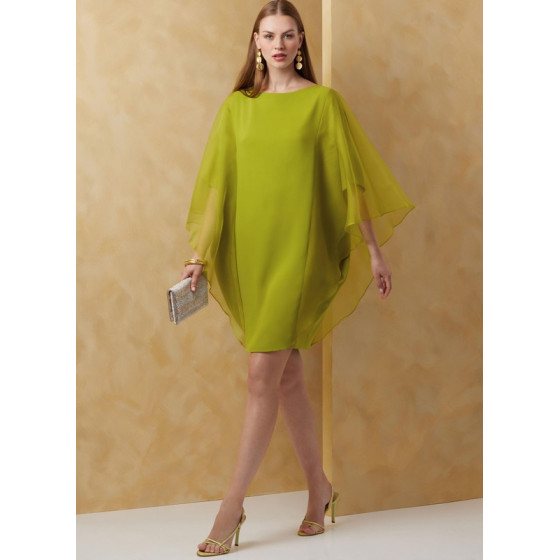 Patron Robe pour Jeunes Femmes - Vogue 2065  - 5