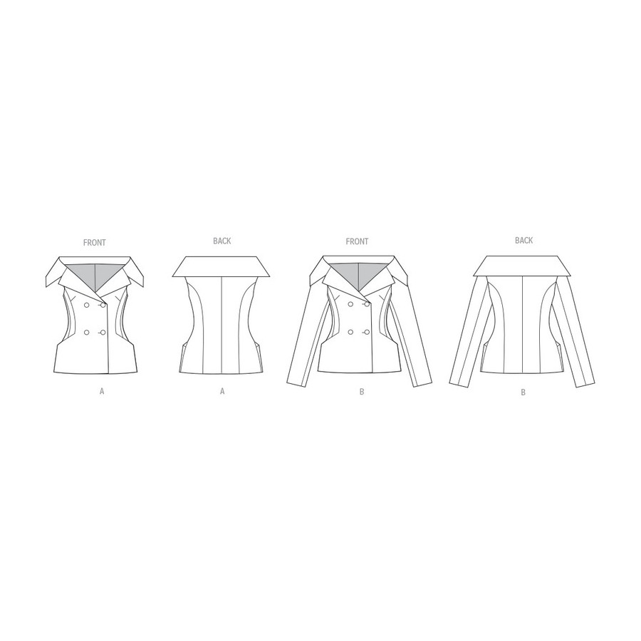 Patron Vestes pour Femmes - Vogue 2073  - 3