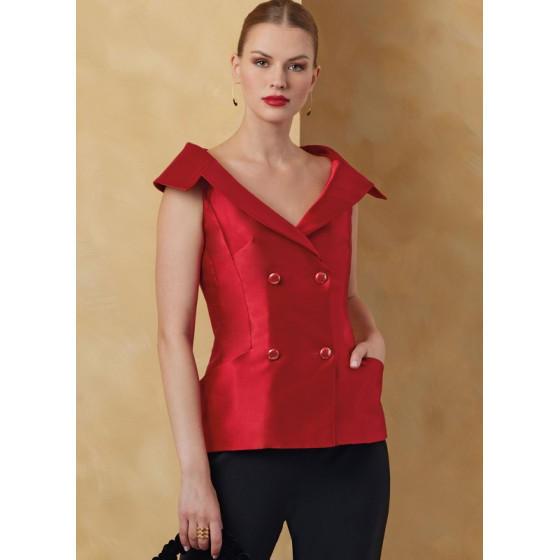 Patron Vestes pour Femmes - Vogue 2073  - 4