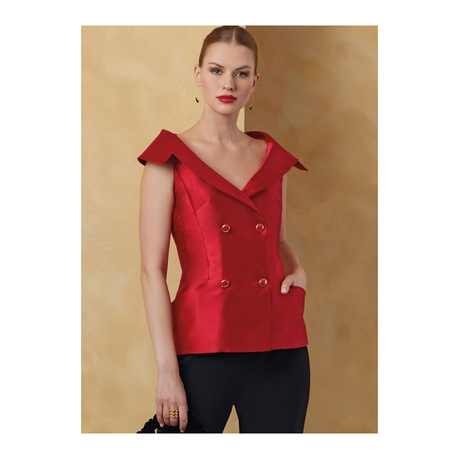 Patron Vestes pour Femmes - Vogue 2073  - 4