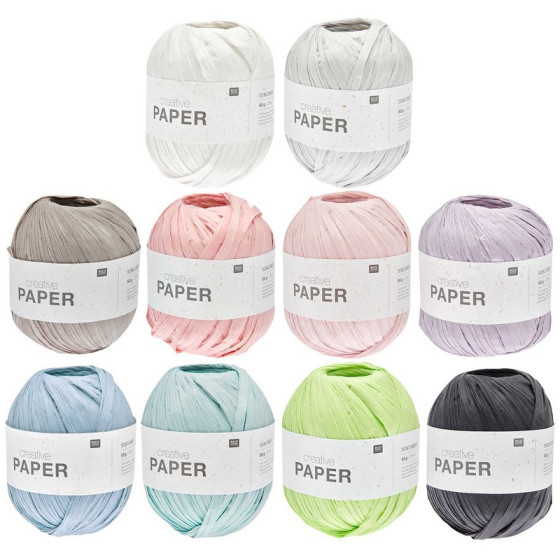 Fil Creative Paper Rico 100% Papier - Rico Design  - 1