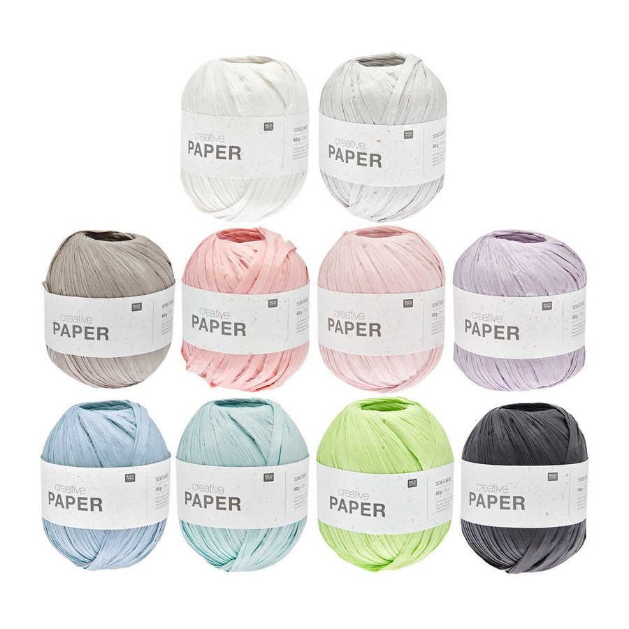 Fil Creative Paper Rico 100% Papier - Rico Design  - 1