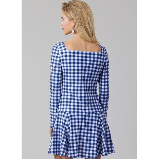 Patron Robes en tricot pour femmes - Mc Call's M8551  - 6