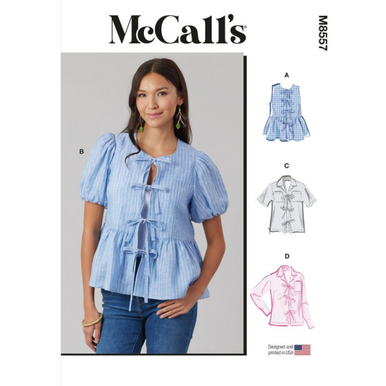 Patron Hauts pour femmes - Mc Call's M8557  - 1