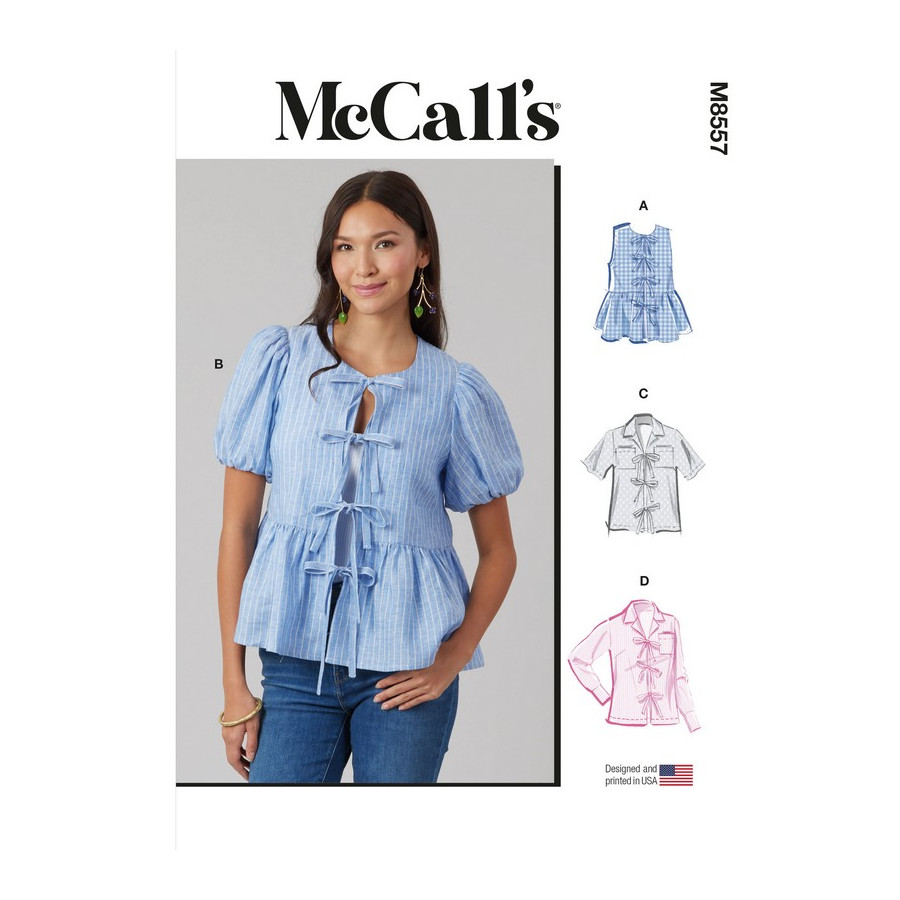Patron Hauts pour femmes - Mc Call's M8557  - 1