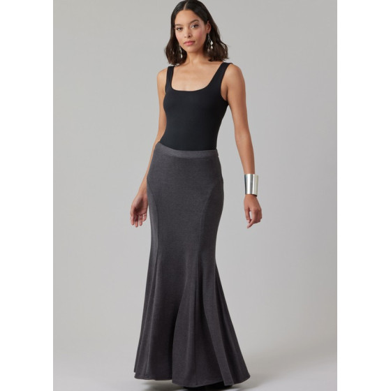 Patron Jupe en tricot pour femmes - Mc Call's M8558  - 4