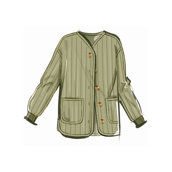 Patron Veste avec variations de manche pour femmes - Mc Call's M8560  - 7
