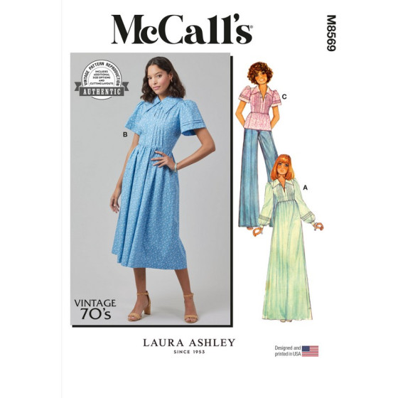 Patron Robe pour jeunes femmes - Mc Call's M8569  - 1